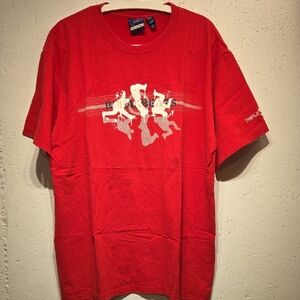 Triple Five Soul Red Break Beats Graphic T-Shirt (XL)